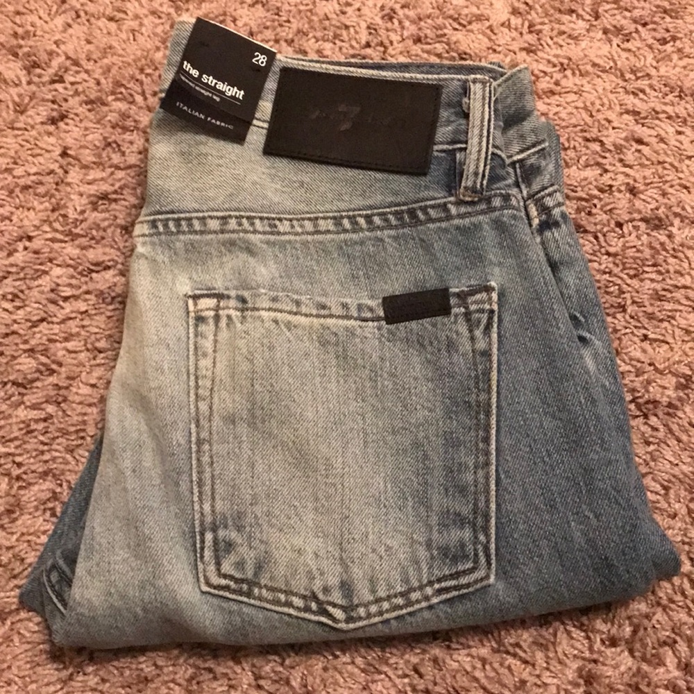 Size 28 men’s 7 seven for all mankind jeans 👖